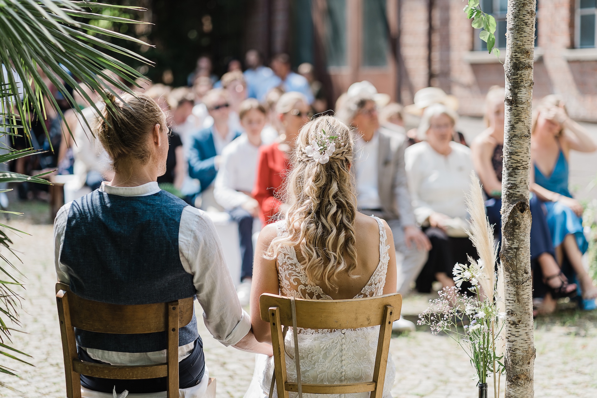 Ein ganz besonderer Ort für eine Hochzeit und Freie Trauung: die alte Lederfabrik "Das Röhm" in Schorndorf - heiraten in und zwischen Backsteingebäuden.